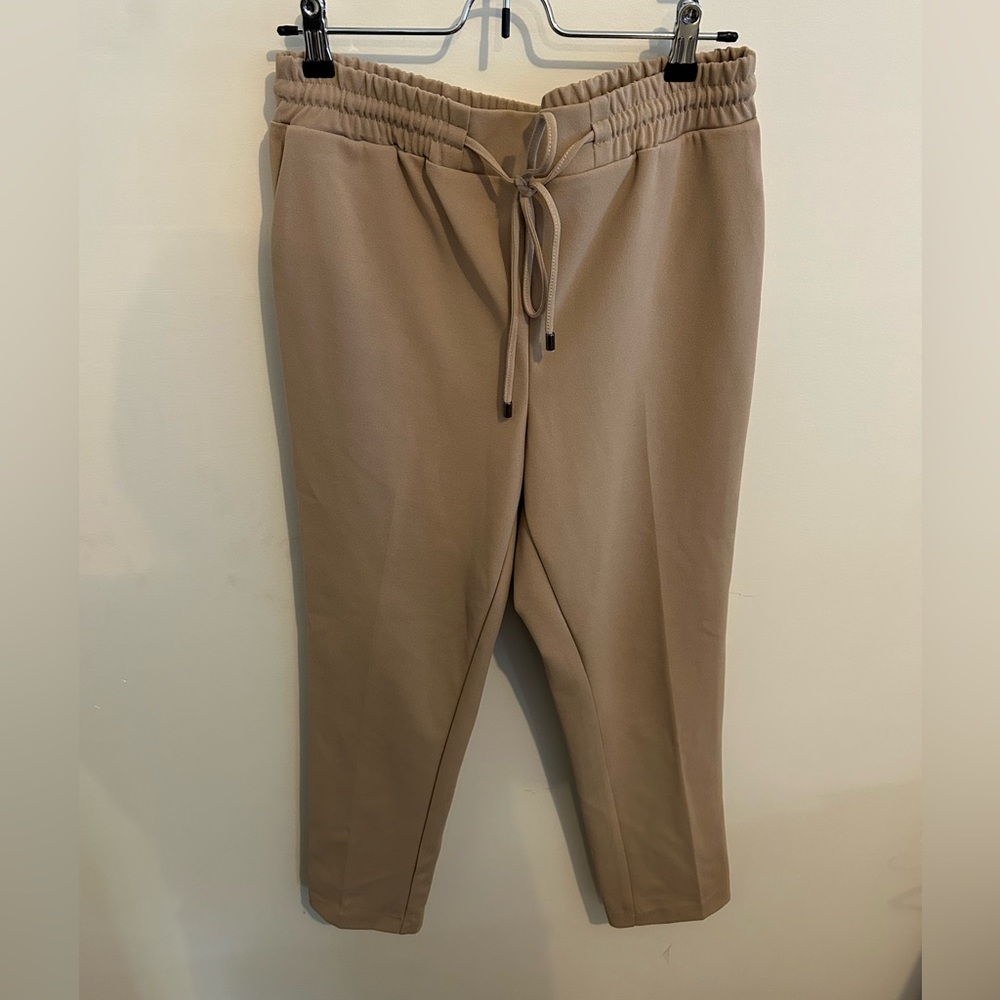 Women's Tan Drawstring Pants